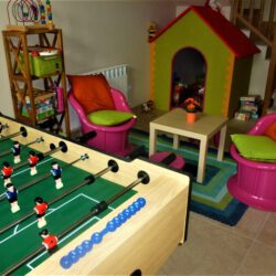 Casa rural en Navarra con sala de juegos para niños